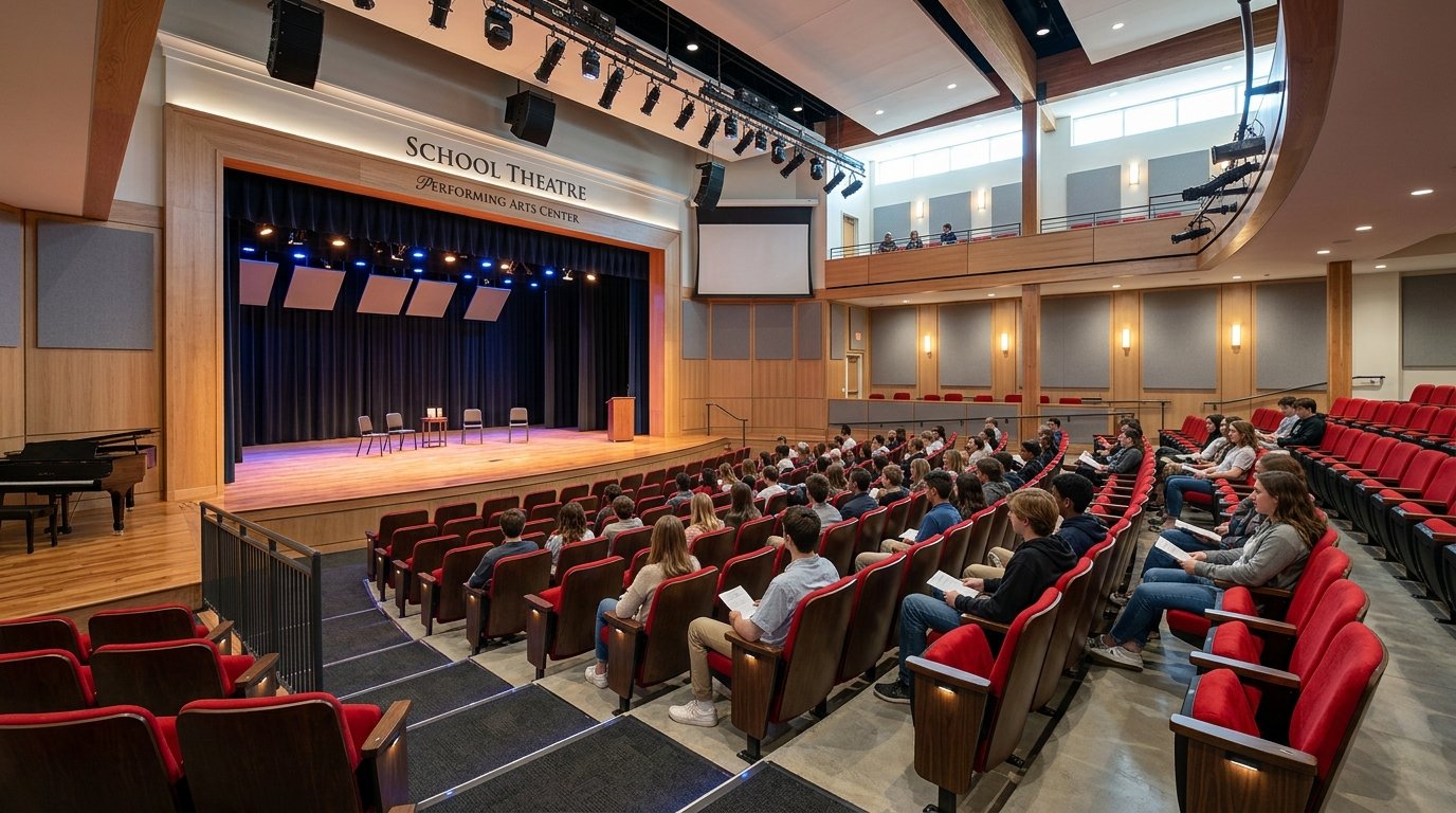 Theatre at JP International School Rohtak