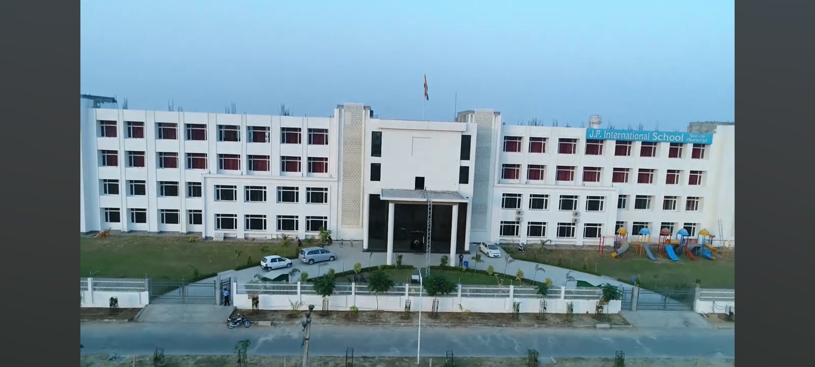 Classroom and campus life at JP International School