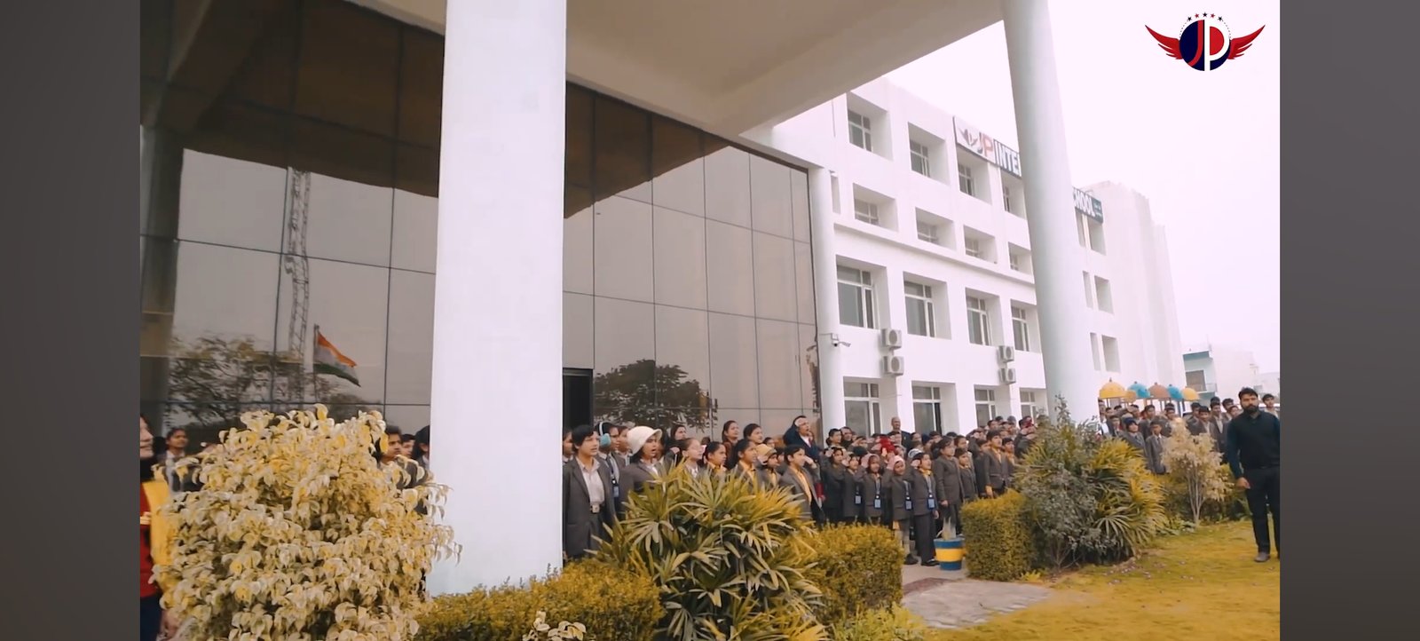 Celebration of national festivals and flag hoisting ceremony